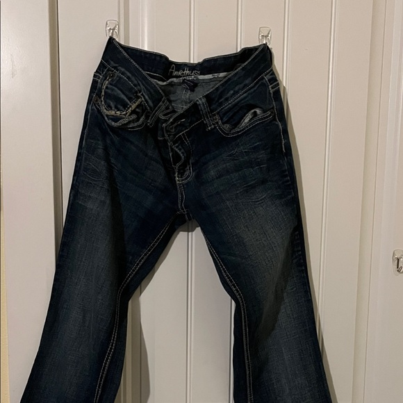 Amethyst Jeans in Deep Indigo - Picture 1 of 4